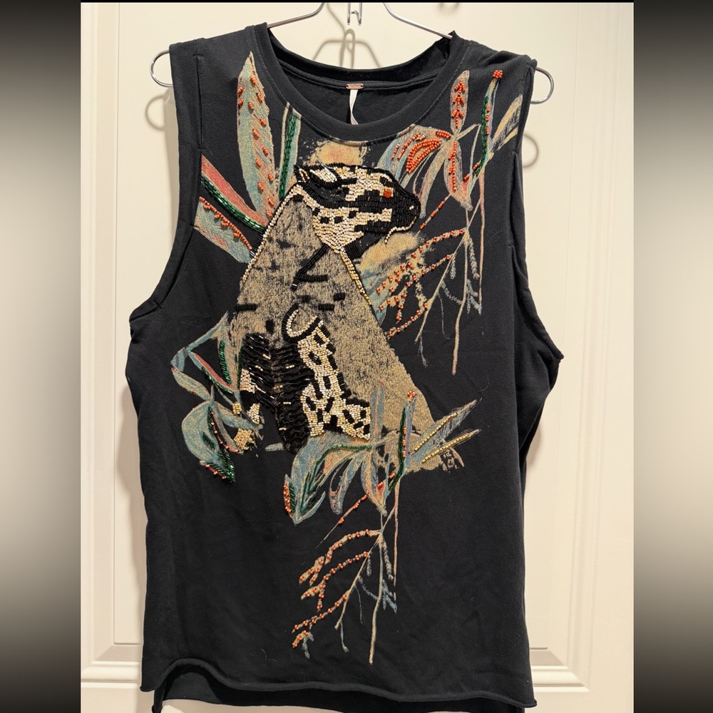 Free people beaded tank